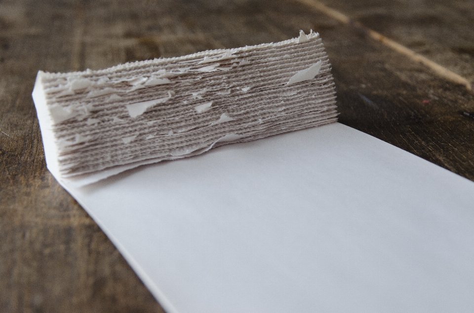 Wood time empty paper