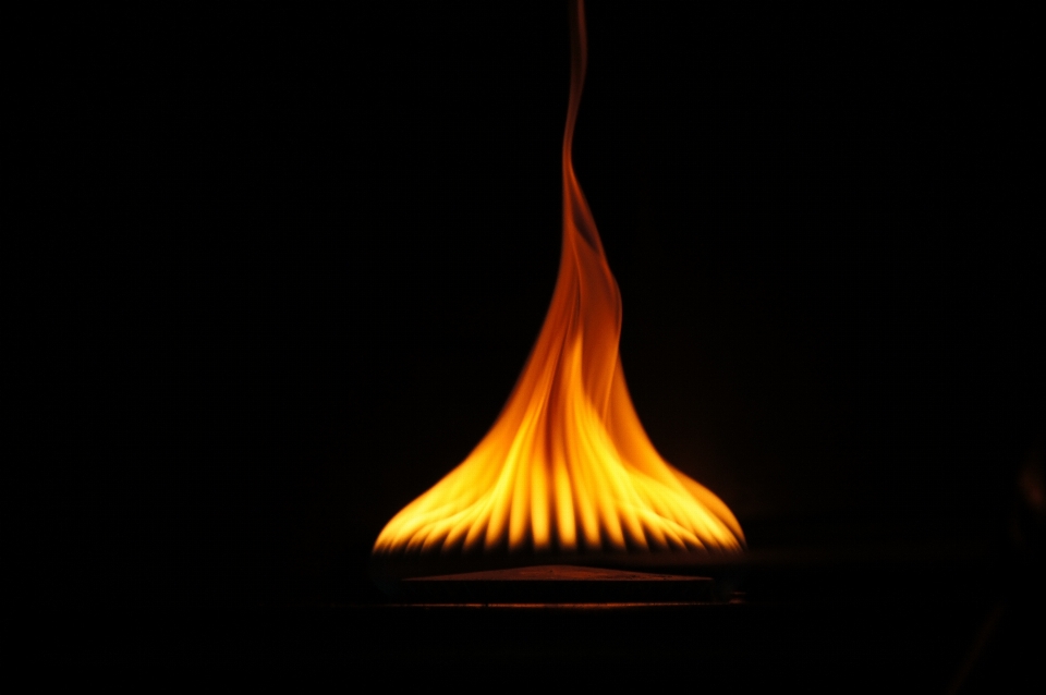 Lumière flamme feu obscurité
