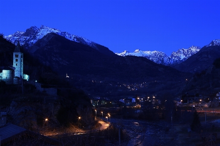 Landscape outdoor mountain snow Photo