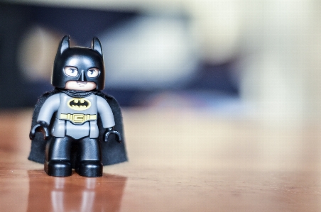 Blue toy batman figurine Photo