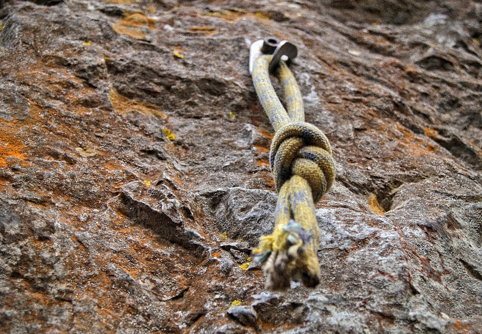 Natur rock berg seil