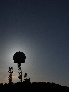 Horizon silhouette light cloud Photo