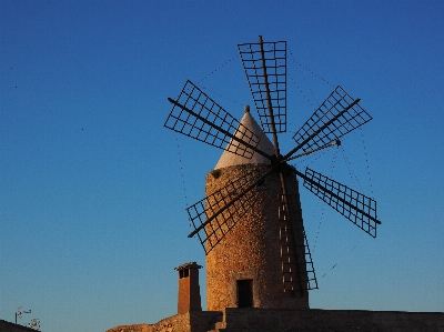 Wing white windmill wind Photo