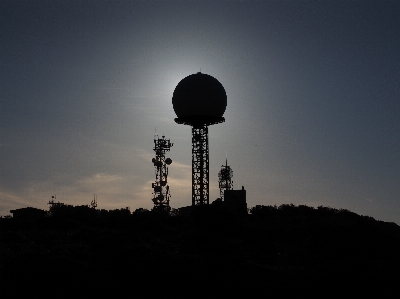 Horizon silhouette light cloud Photo