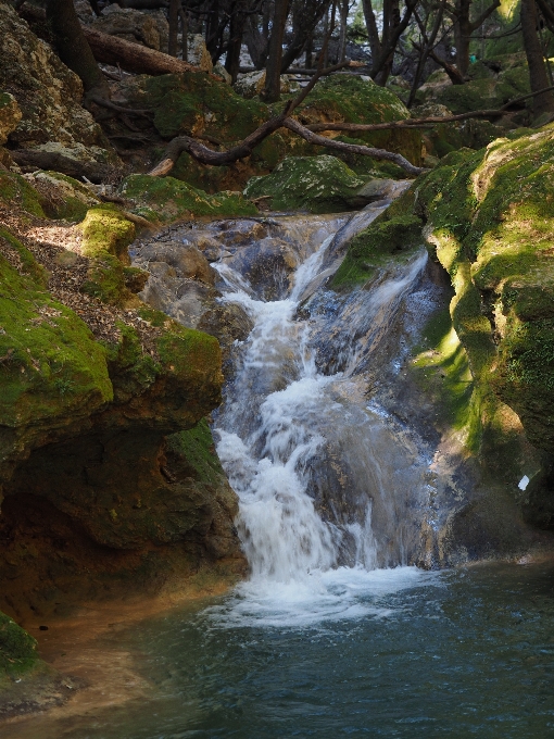 вода природа rock водопад