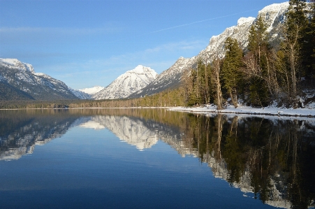 Landscape water wilderness mountain Photo