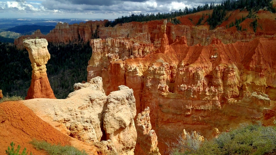 Natur schlucht formation bogen