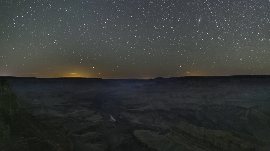 Landscape sky night star Photo