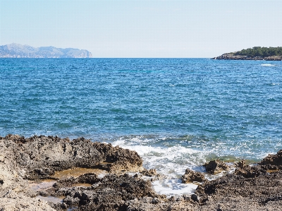 Beach sea coast rock Photo