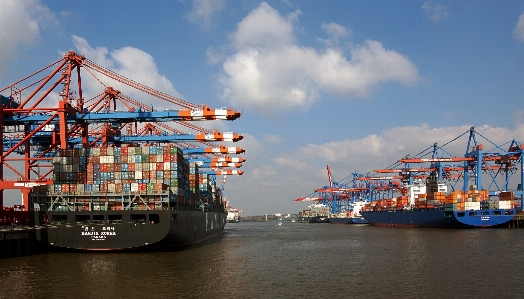 Sea water ship tanker Photo