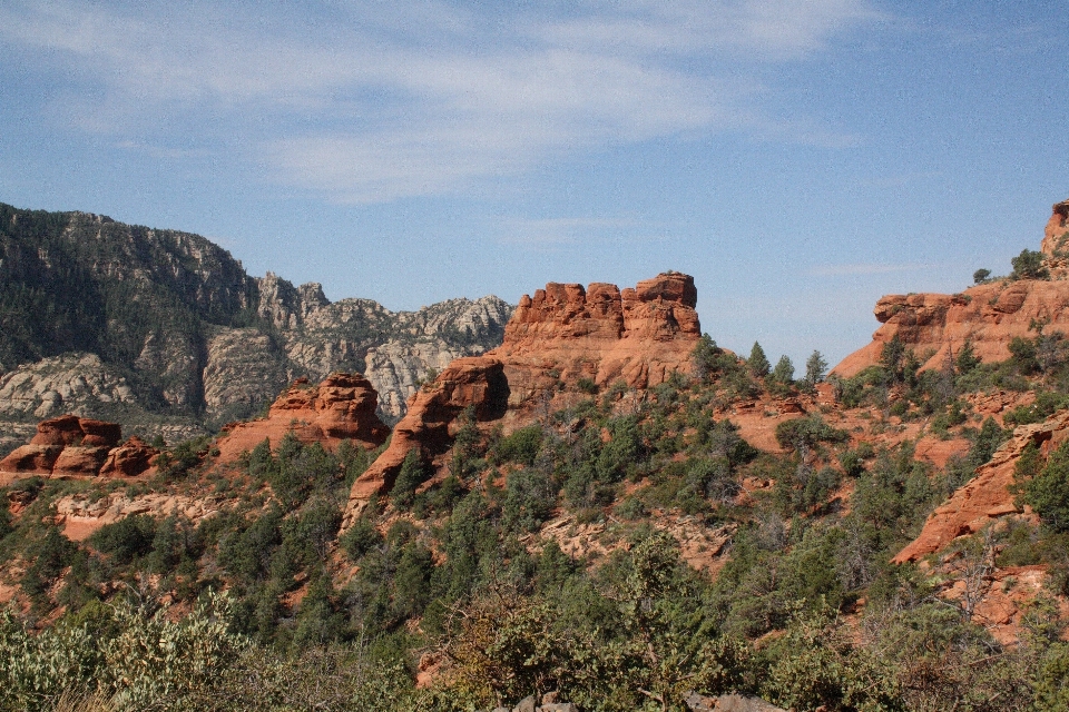 Lanskap rock gurun
 gunung