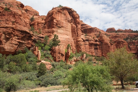 Landscape rock valley formation Photo