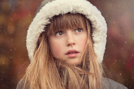 Person winter girl female Photo