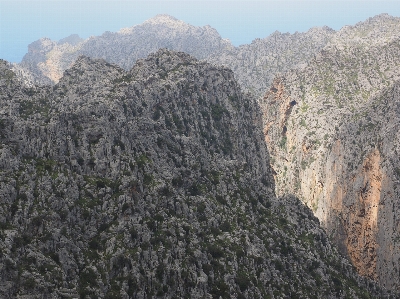 Mountain trail valley range Photo