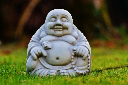 Monument statue sitting buddhism Photo