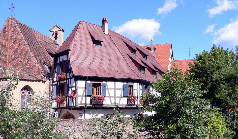 Himmel villa haus stadt