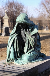 Old stone monument statue Photo