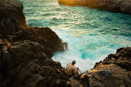 Beach sea coast water Photo