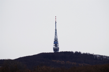 Mountain antenna vehicle tower Photo