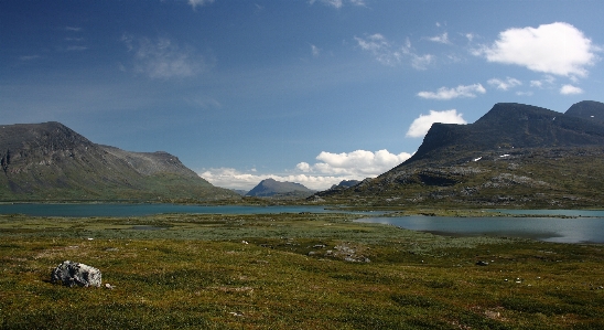 Landscape wilderness mountain cloud Photo