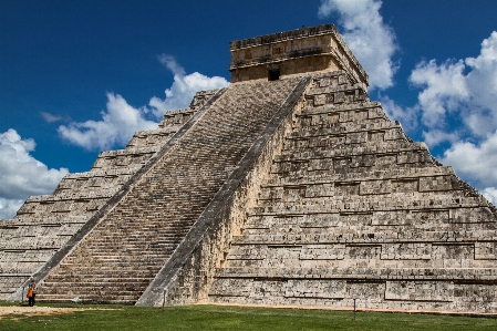 Architecture old monument pyramid Photo