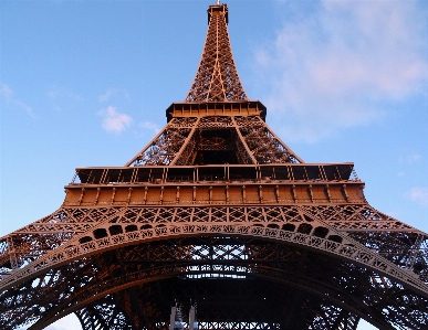 Foto Cielo torre eiffel parigi francia