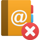 Delete address book Icon