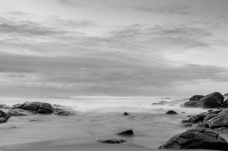 Praia paisagem mar costa