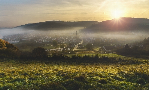 Landscape nature forest horizon Photo