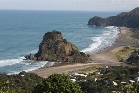 Beach sea coast rock Photo