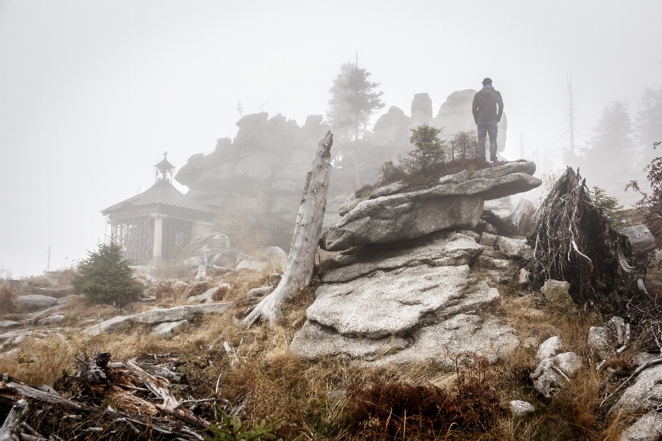 風景 rock 人 山