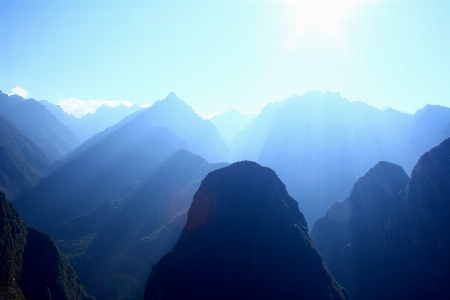 Nature mountain light sunrise Photo