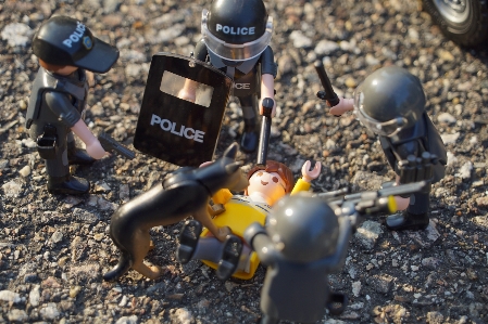 Foto Brinquedo playmobil
 riot polícia