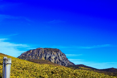 Landscape sea horizon mountain Photo