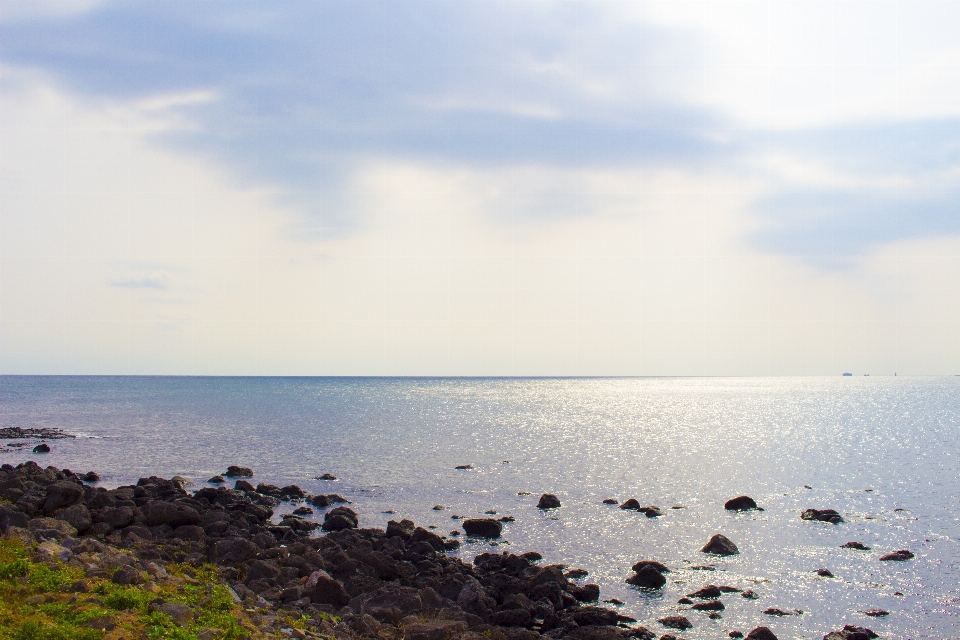 Plage paysage mer côte