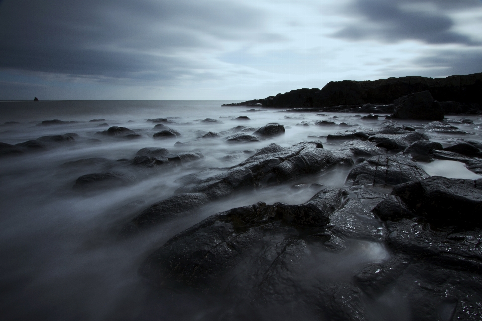 Pantai lanskap laut pesisir