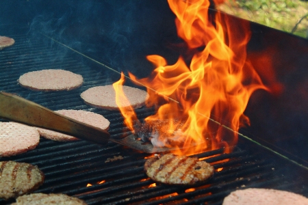 Food cooking bbq flame Photo