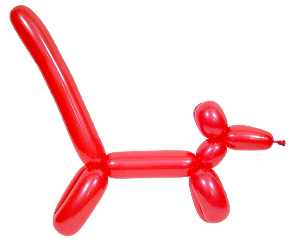 Play air balloon dog