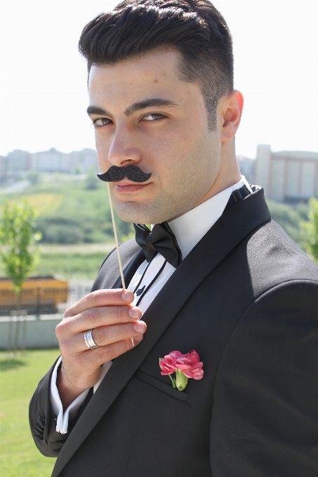 Hombre traje masculino boda