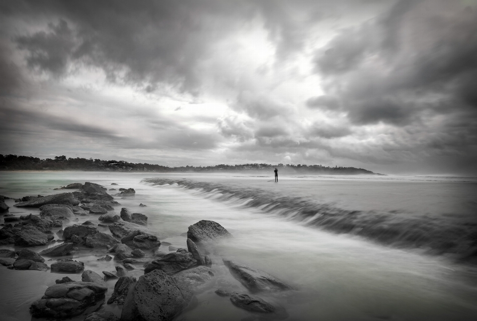 Plage mer côte eau