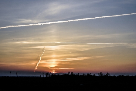 Landscape horizon light cloud Photo