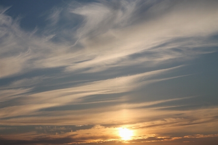 Sea horizon cloud sky Photo