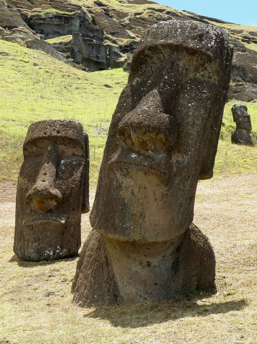 Rock odun anıt heykel