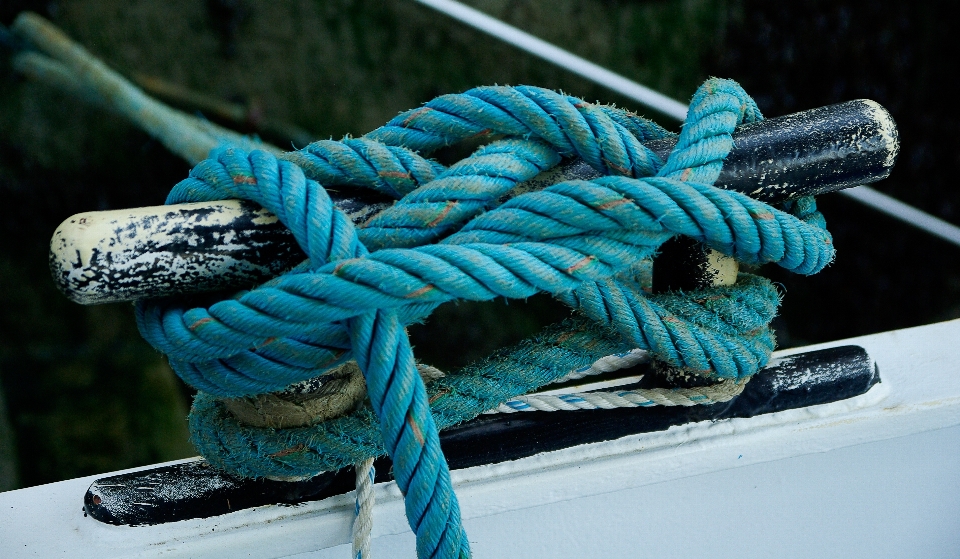 Rope boat green color