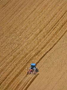 木 トラクター 分野 農場 写真