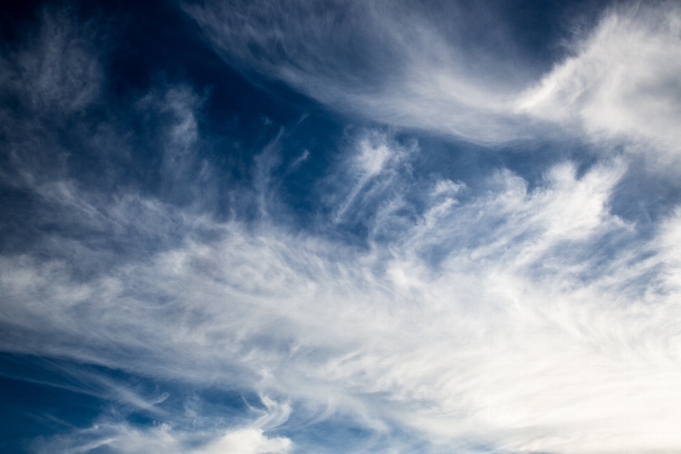 Horizonte nube cielo blanco