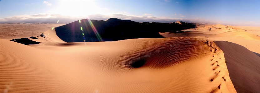 Landscape sand desert dune Photo