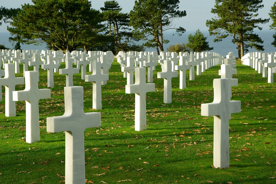 Cementerio tumba normandía
 día d
