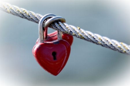 Hand chain love heart Photo