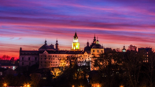 Architecture sky sunrise sunset Photo